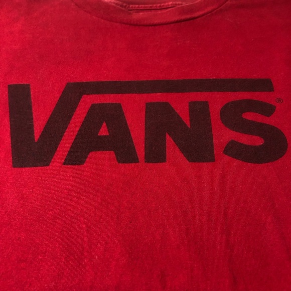 Vans Vintage Classic T-Shirt Red - Picture 5 of 6